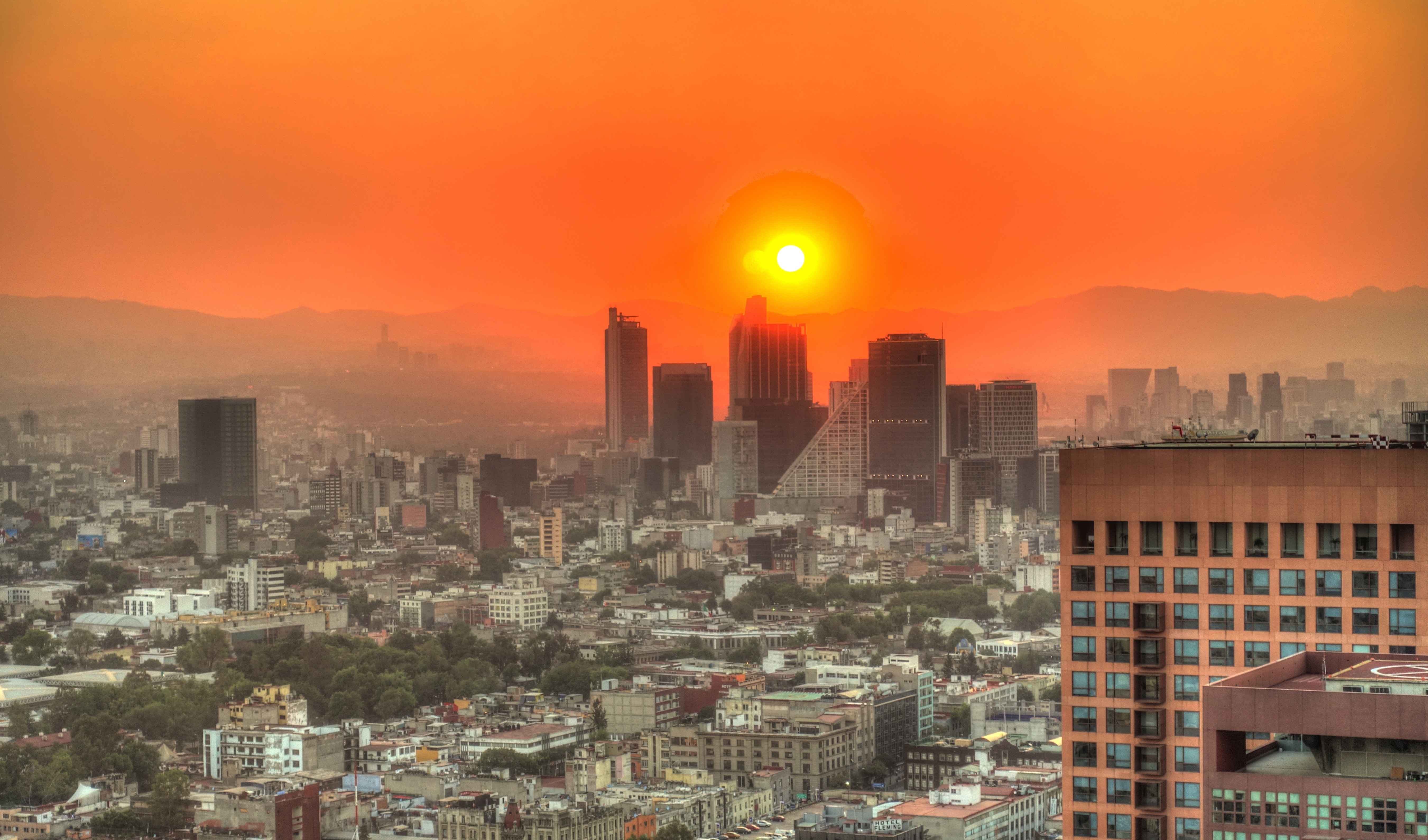 Mexico City From Above