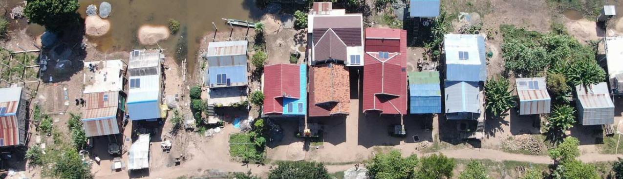 Remote village in Cambodia