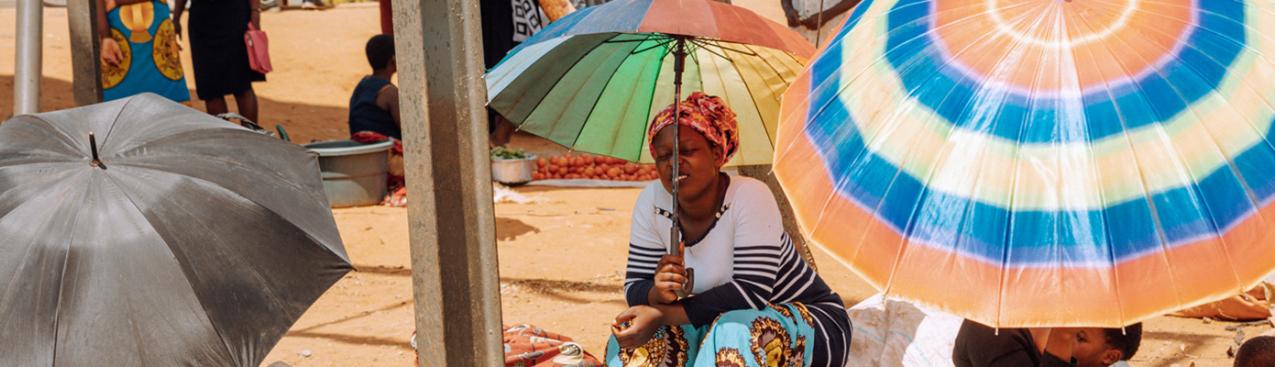 Market scene Malawi