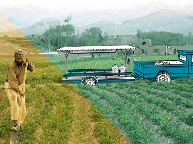 Cooling in rural area