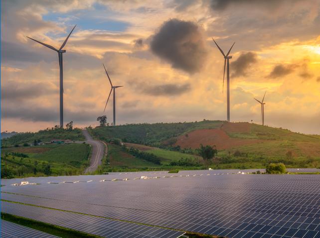 Wind and solar energy