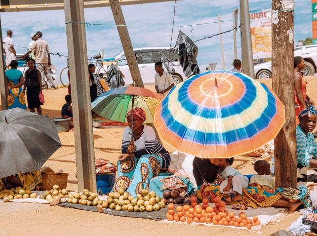 Market in Malawi