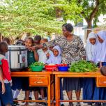 Clean cooking in Tanzania schools