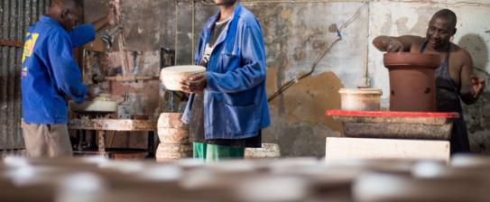 Workers in Africa