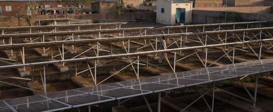 Solar power plant