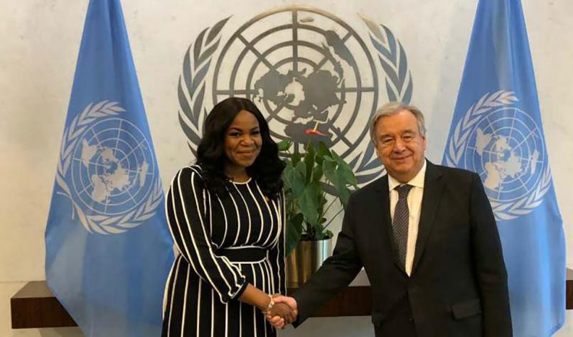 Ogunbiyi and SG Guterres