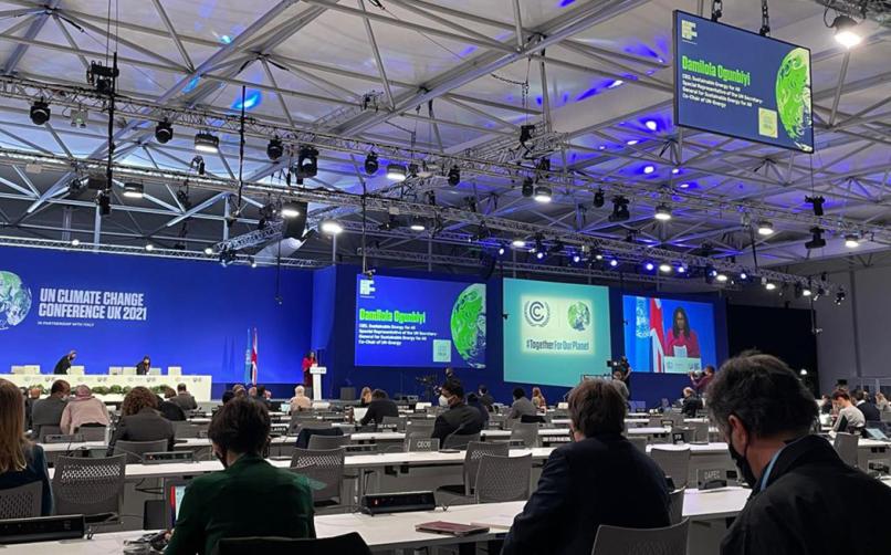 CEO and SRSG Damilola Ogunbiyi speaks at the Energy Day opening plenary