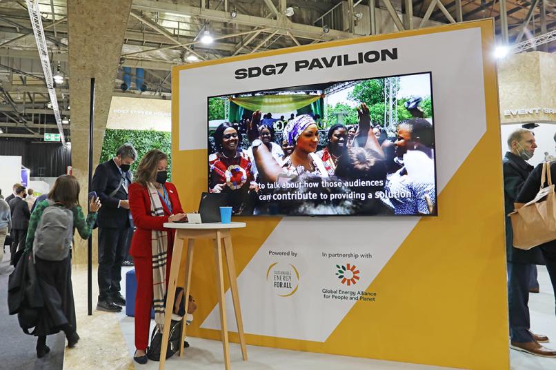 SDG7 Pavilion at COP26